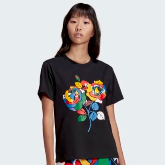 ❤️ ADIDAS ❤️ Limited Edition Rich Mnisi Rose Tee - Picture 2 of 14